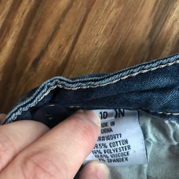 Hudson girls skinny jeans 10 - Picture 5 of 6